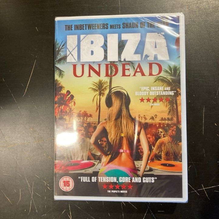 Ibiza Undead DVD (avaamaton) -kauhu/komedia- (ei suomenkielistä tekstitystä)